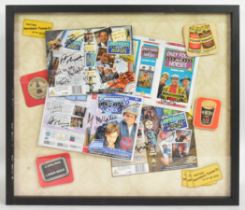 ONLY FOOLS & HORSES - CAST AUTOGRAPHED DISPLAY