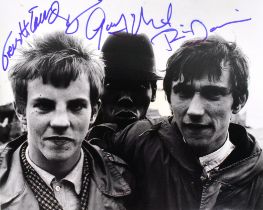 QUADROPHENIA - CAST SIGNED 8X10" PHOTO - AFTAL