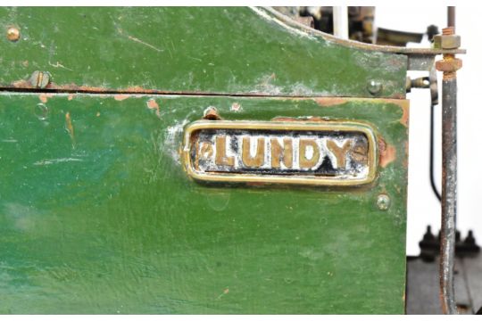 5" GAUGE LOCOMOTIVE - ' LUNDY ' - 0-4-0 LIVE STEAM ENGINED LOCO - Image 9 of 10