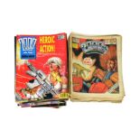 COMIC BOOKS - COLLECTION OF VINTAGE 2000AD COMICS