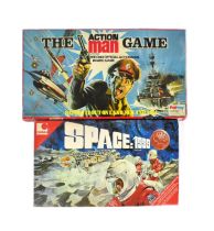 BOARD GAMES - ACTION MAN & SPACE 1999
