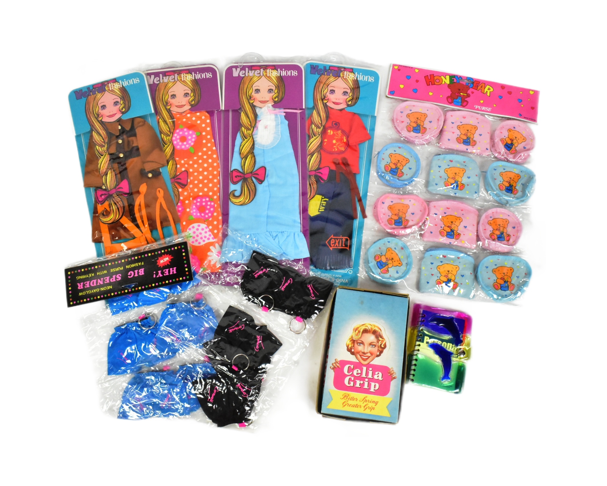 EX-SHOP STOCK - VINTAGE GIRLS TOYS / RACK PACKS