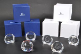 SWAROVSKI - COLLECTION OF CRYSTAL PAPERWEIGHTS