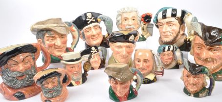 ROYAL DOULTON - COLLECTION OF CHARACTER JUGS