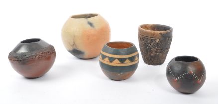 COLLECTION OF VINTAGE 20TH CENTURY EAST AFRICAN / KENYAN POTS