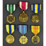 COLLECTION OF ASSORTED MILITARY CAMPAIGN MEDALS