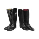 TWO PAIRS OF LADIES HORSE RIDING BOOTS - SIZE UK 7