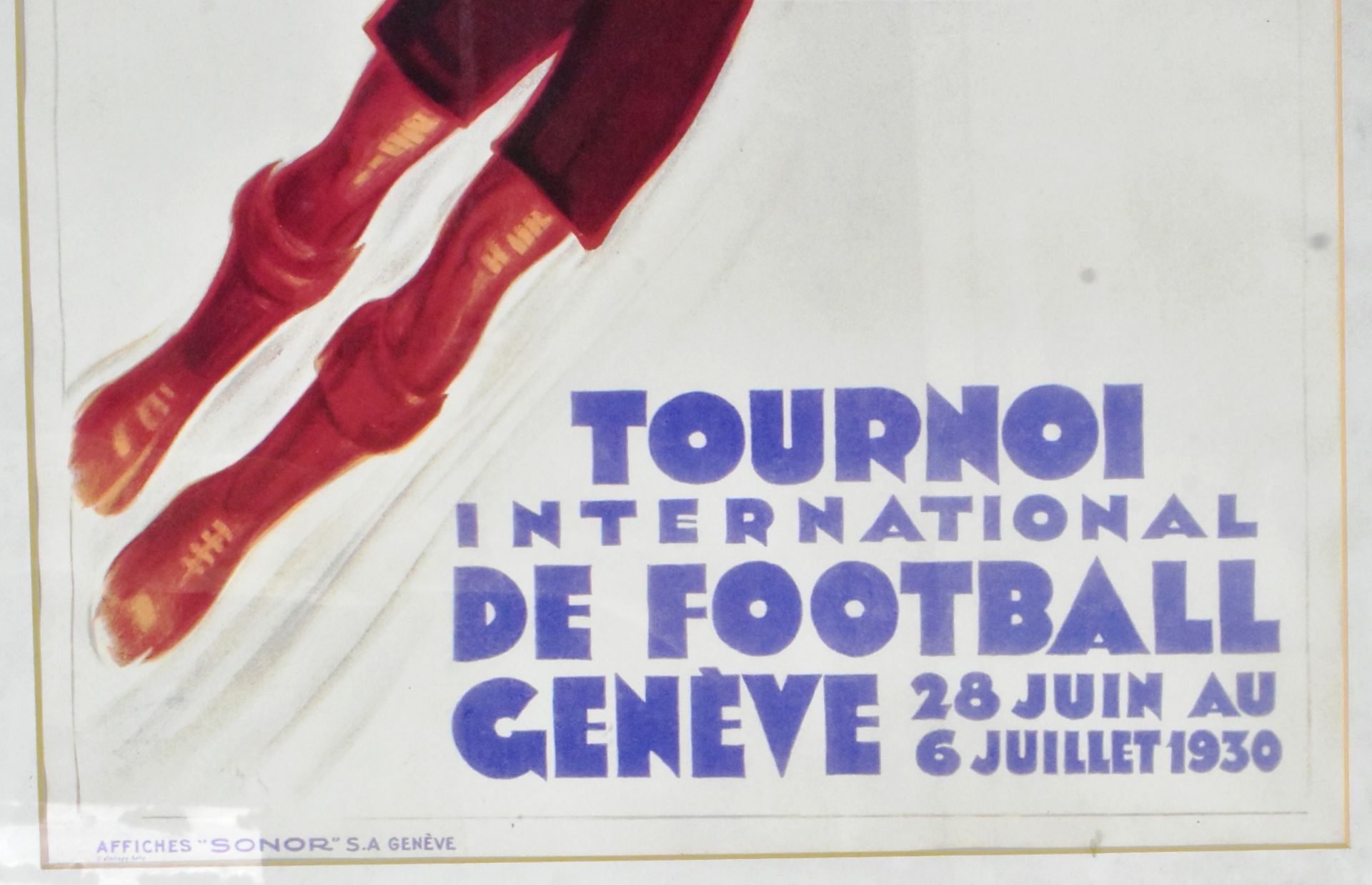 AFTER NOEL FONTANET - INTERNATIONAL FOOTBALL TOURNAMENT POSTER - Image 3 of 3