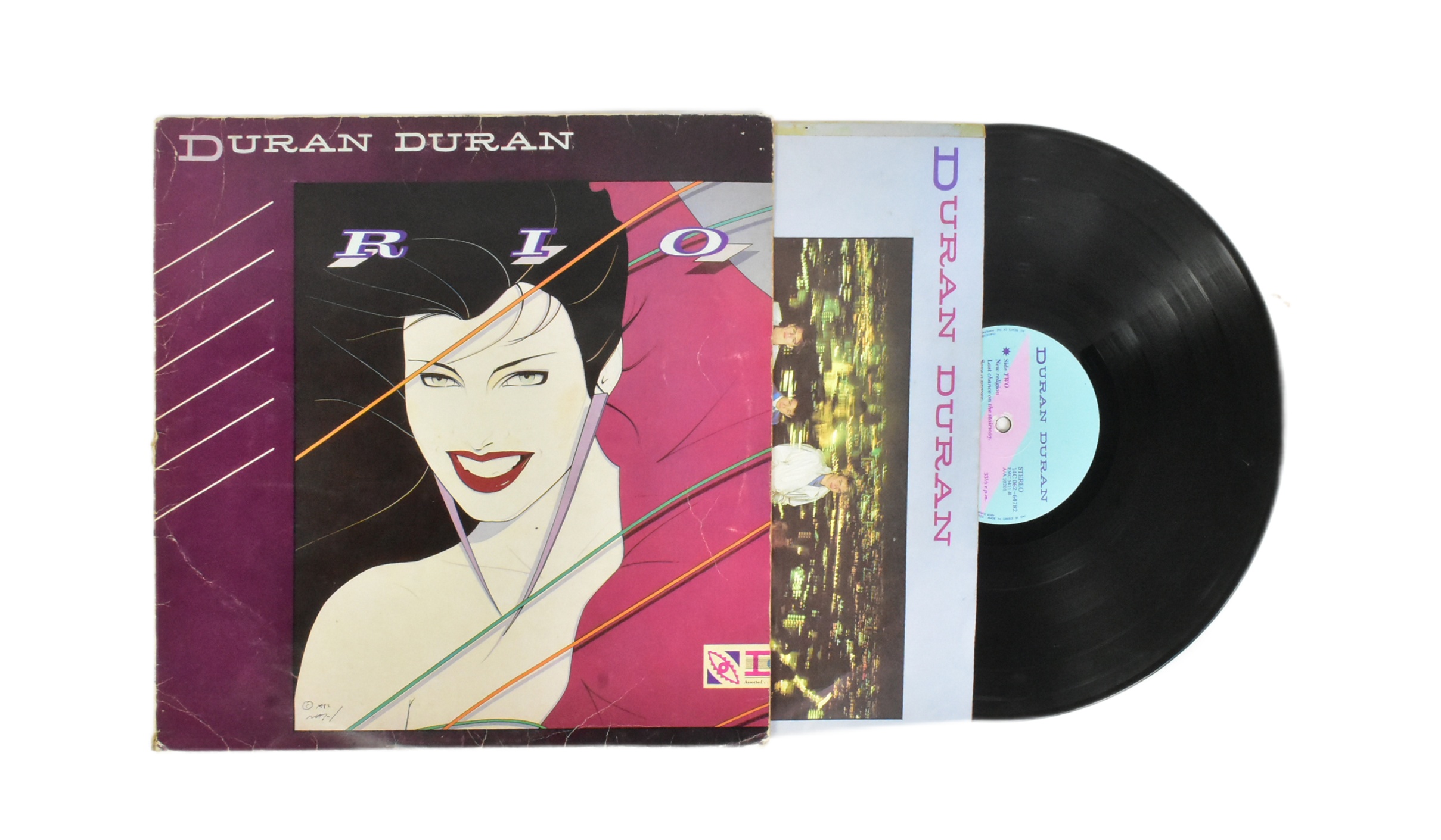 VINTAGE LONG PLAY LP VINYL DURAN DURAN RIO