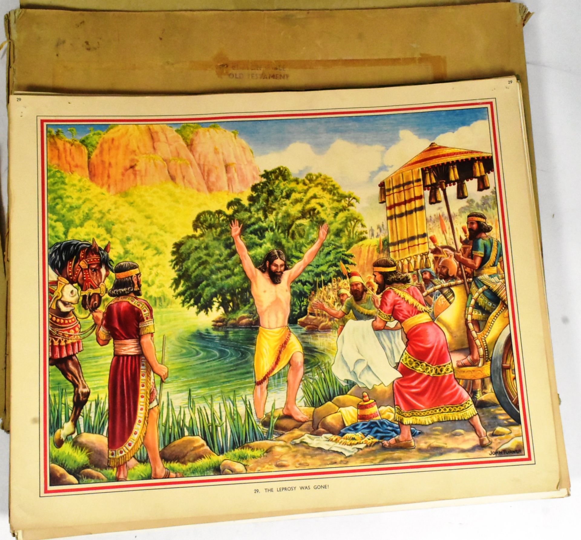 COLLECTION OF ENID BLYTON BIBLE PRINTS - OLD AND NEW TESTAMENT - Image 4 of 7