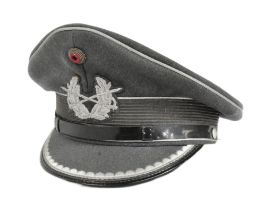 VINTAGE GERMAN ARMY JUNIOR OFFICERS PEAKED CAP