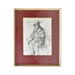 HAROLD PACKER (1908 - 2000) - FRAMED SKETCH '65