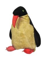 LARGE VINTAGE PENGUIN SOFT TOY