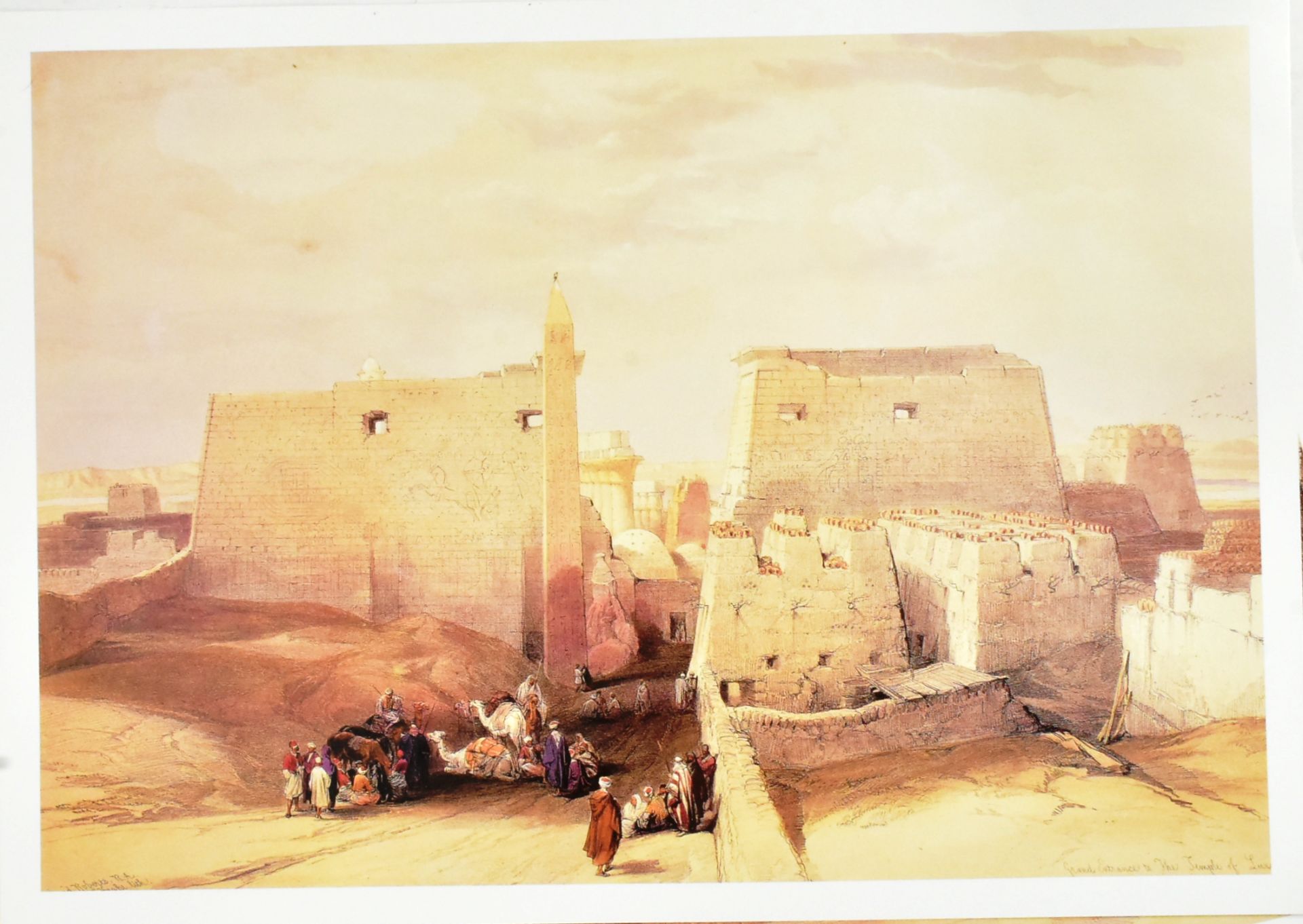 THE EGYPT PORTFOLIO - 10 PRINTS BY DAVID ROBERT, R.A. - Bild 5 aus 6