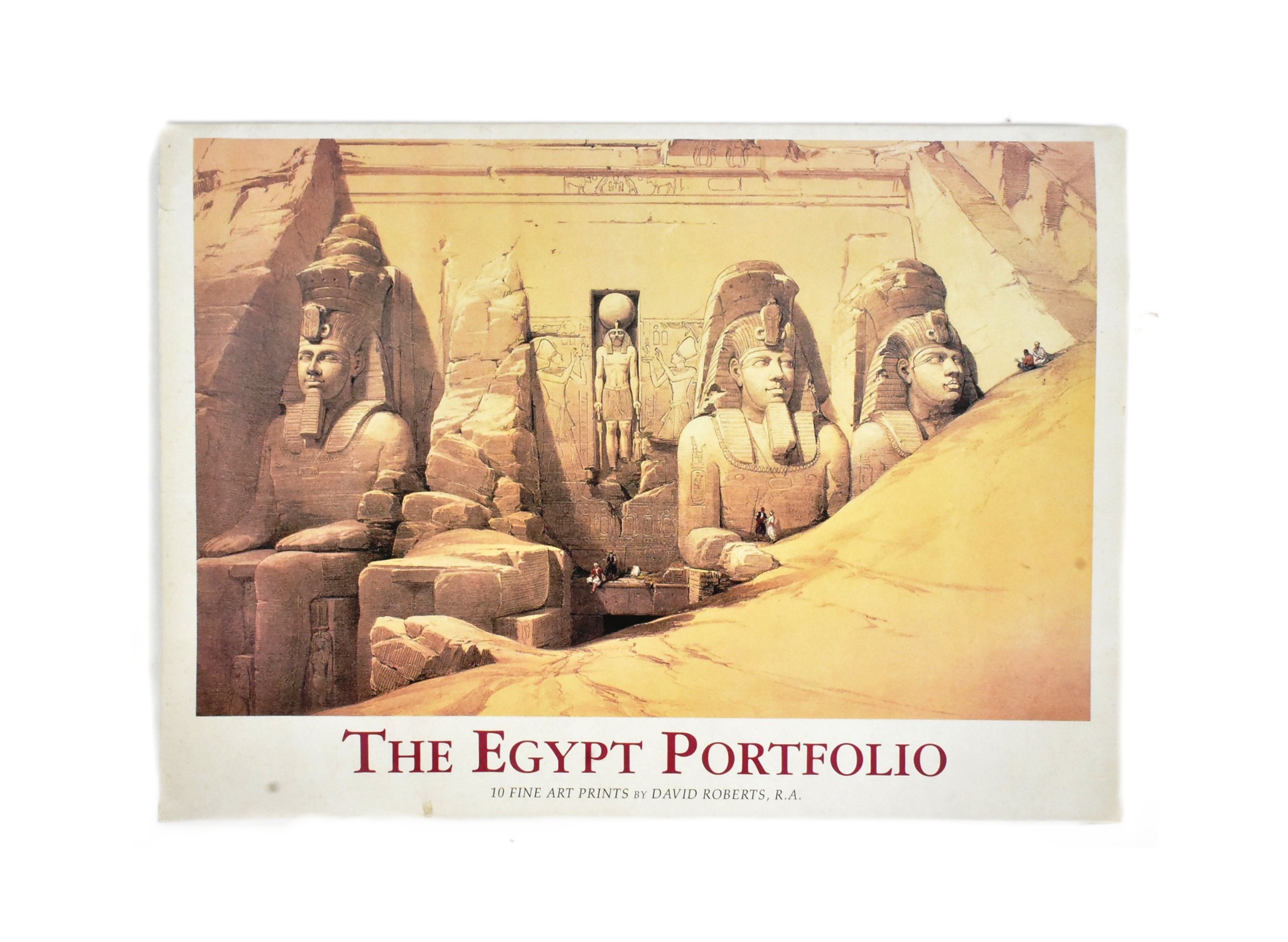 THE EGYPT PORTFOLIO - 10 PRINTS BY DAVID ROBERT, R.A.
