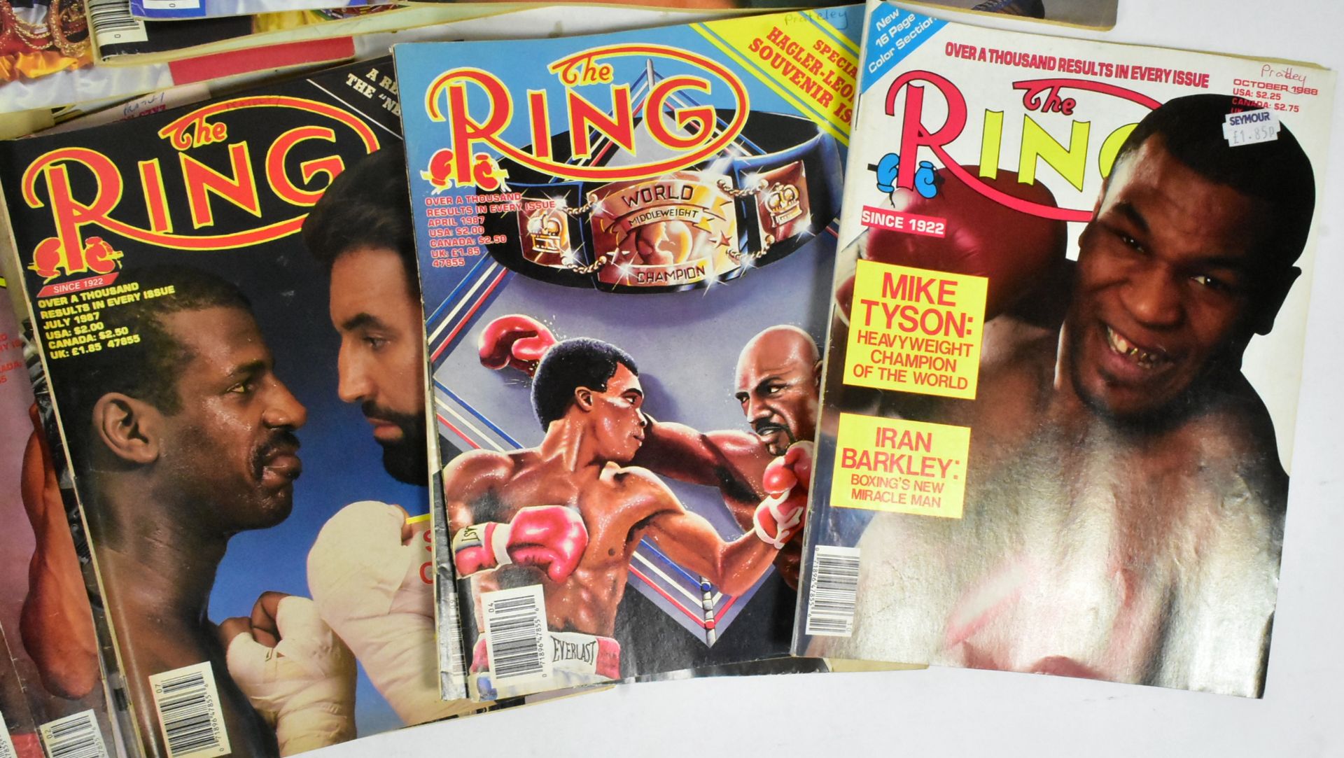 COLLECTION OF VINTAGE WRESTLING MAGAZINES - THE RING - Image 2 of 5