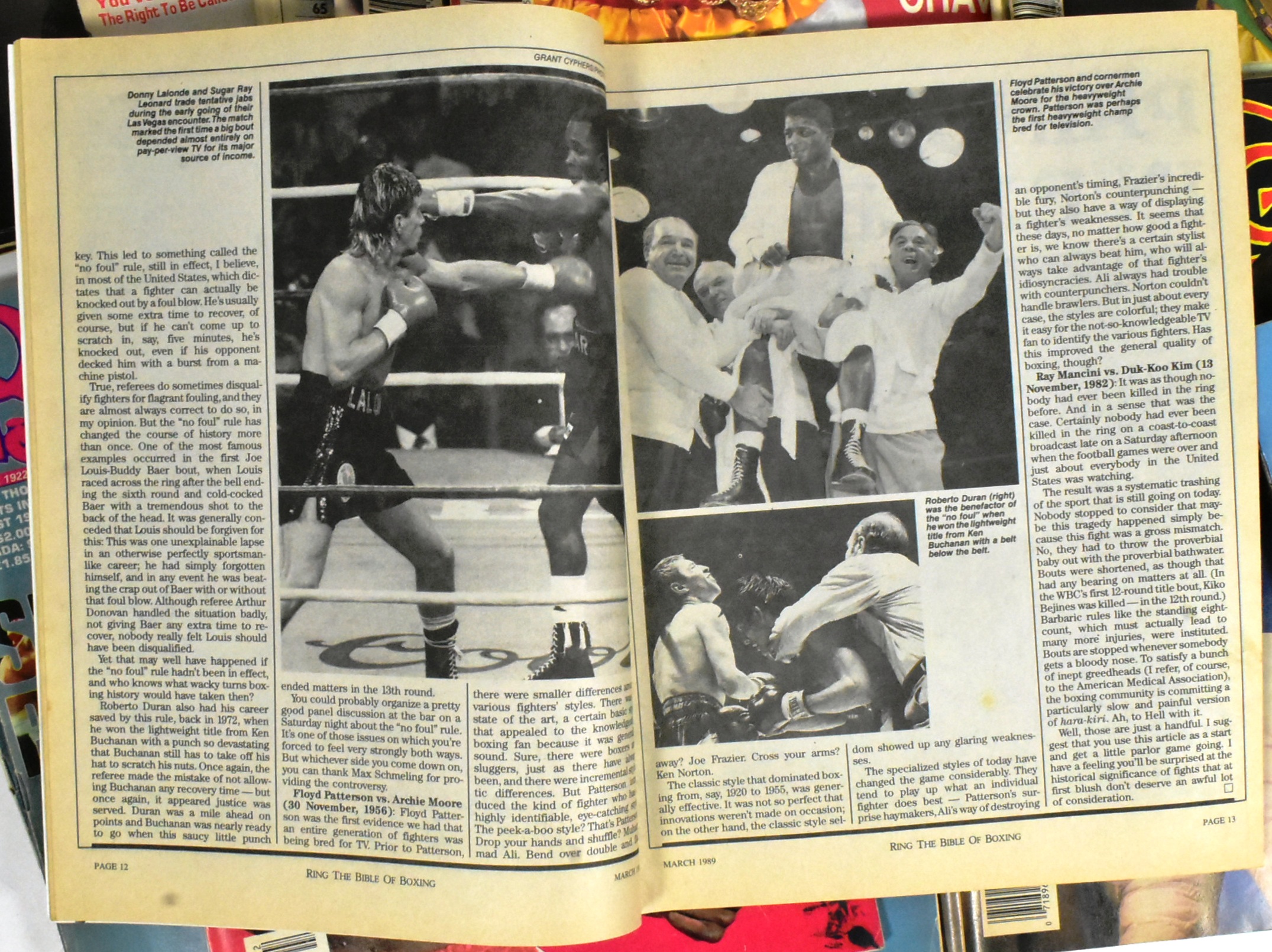 COLLECTION OF VINTAGE WRESTLING MAGAZINES - THE RING - Bild 4 aus 5