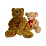 TWO LARGE SOFT TOY TEDDY BEARS