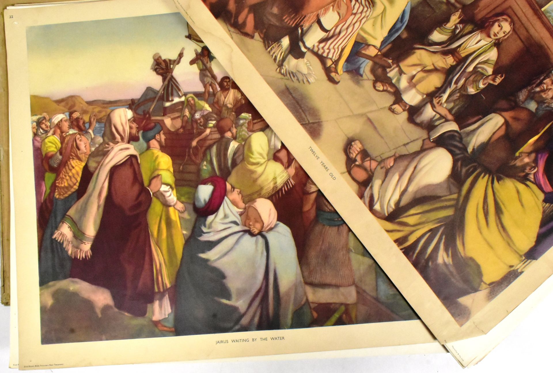 COLLECTION OF ENID BLYTON BIBLE PRINTS - OLD AND NEW TESTAMENT - Bild 3 aus 7