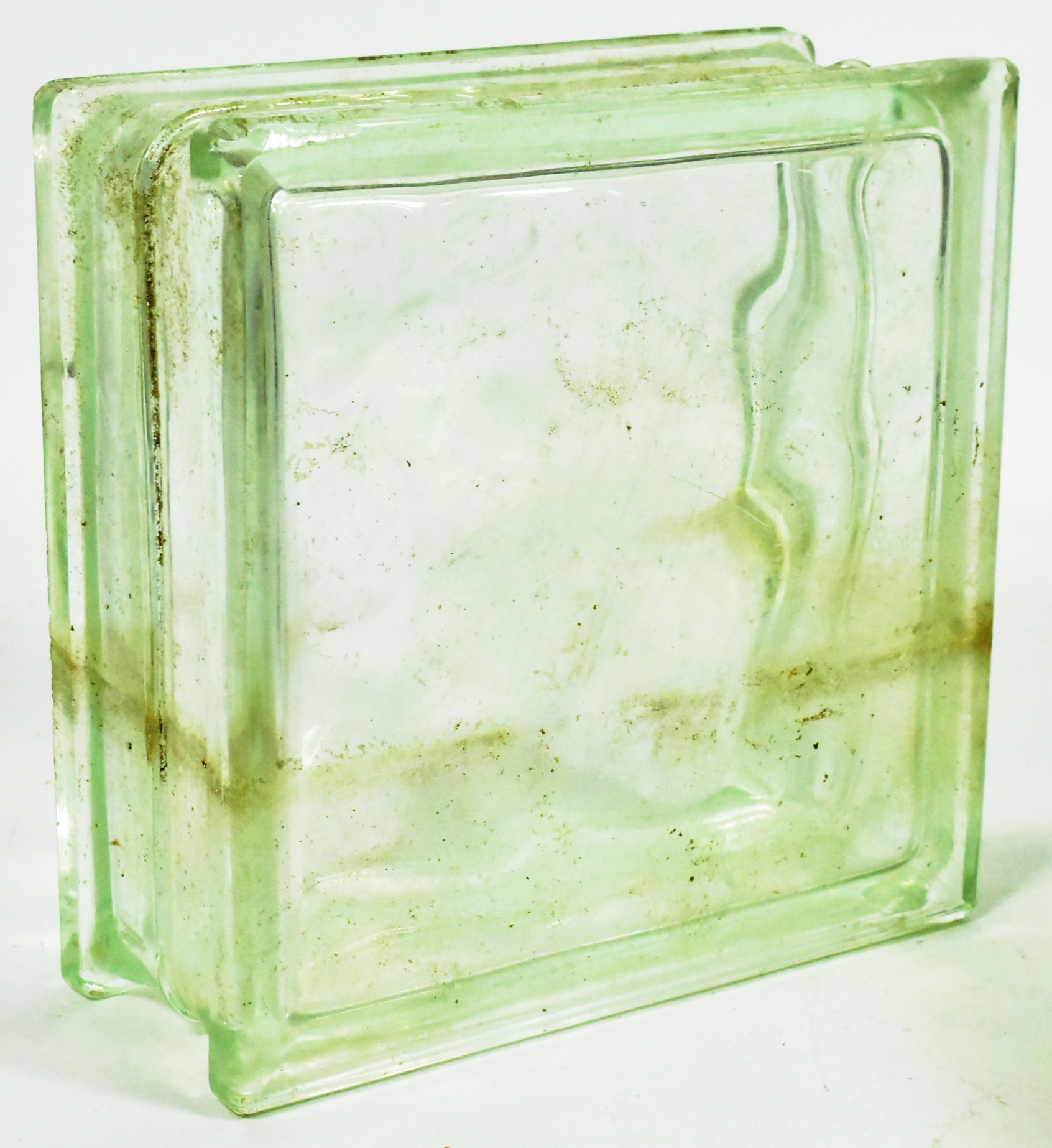 THREE SQUARE GLASS BLOCKS - Image 4 of 4