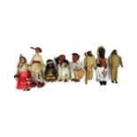 COLLECTION OF ASSORTED TOURIST DOLLS