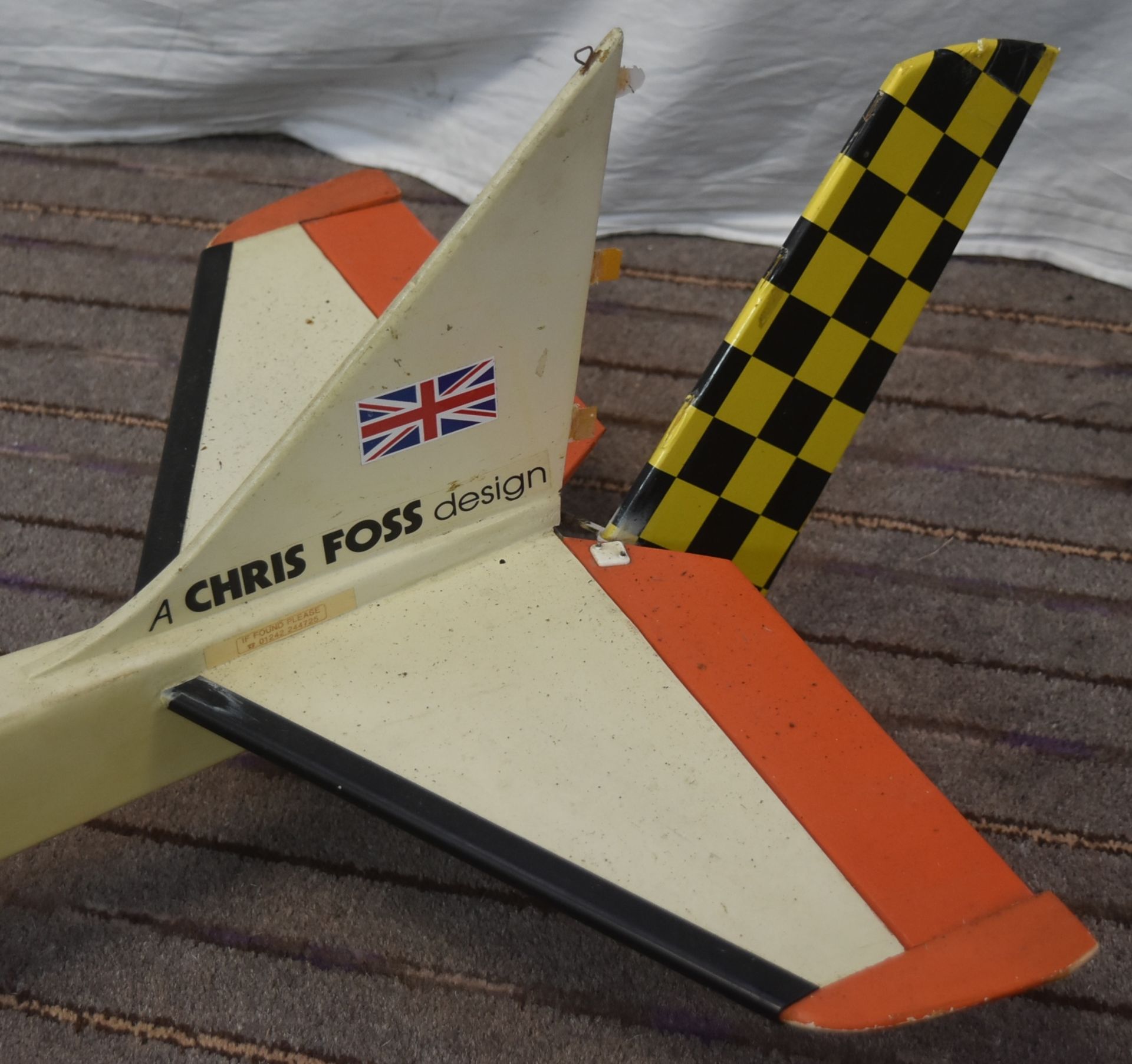 CHRIS FOSS MODELS - WOT 4 RC MODEL PLANE - Image 2 of 5