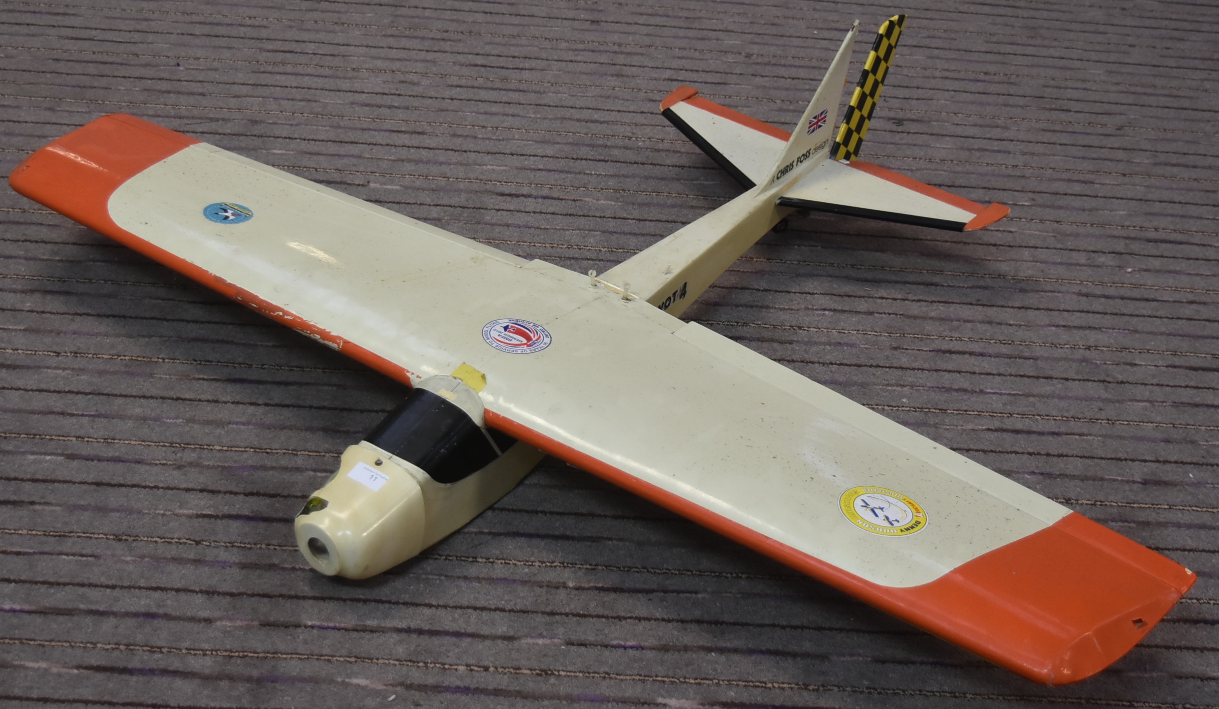 CHRIS FOSS MODELS - WOT 4 RC MODEL PLANE