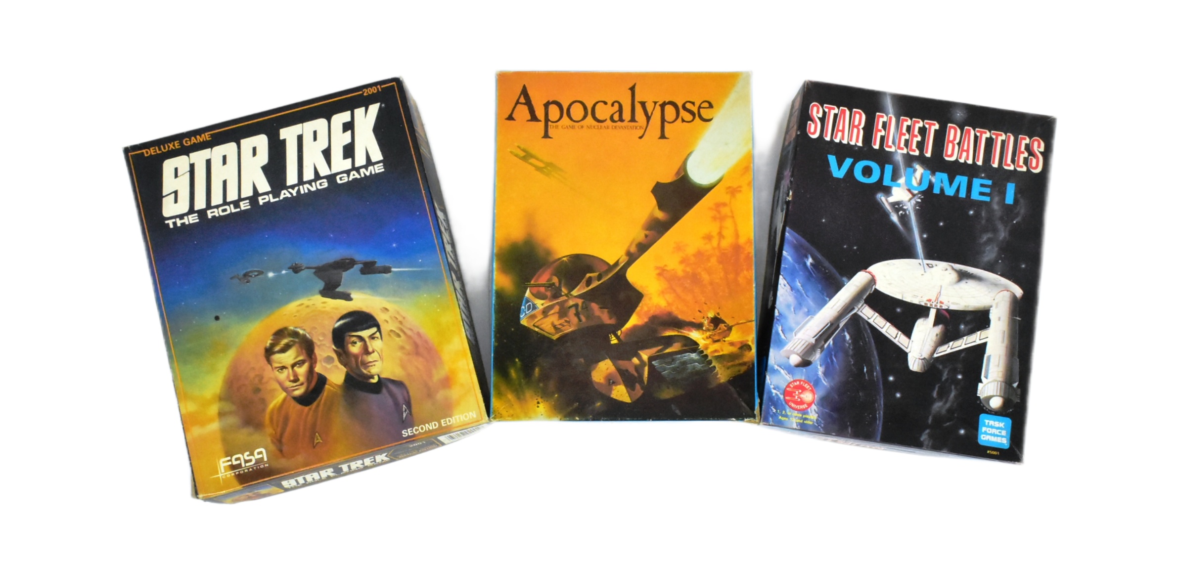 THREE VINTAGE ROLE PLAY GAMES