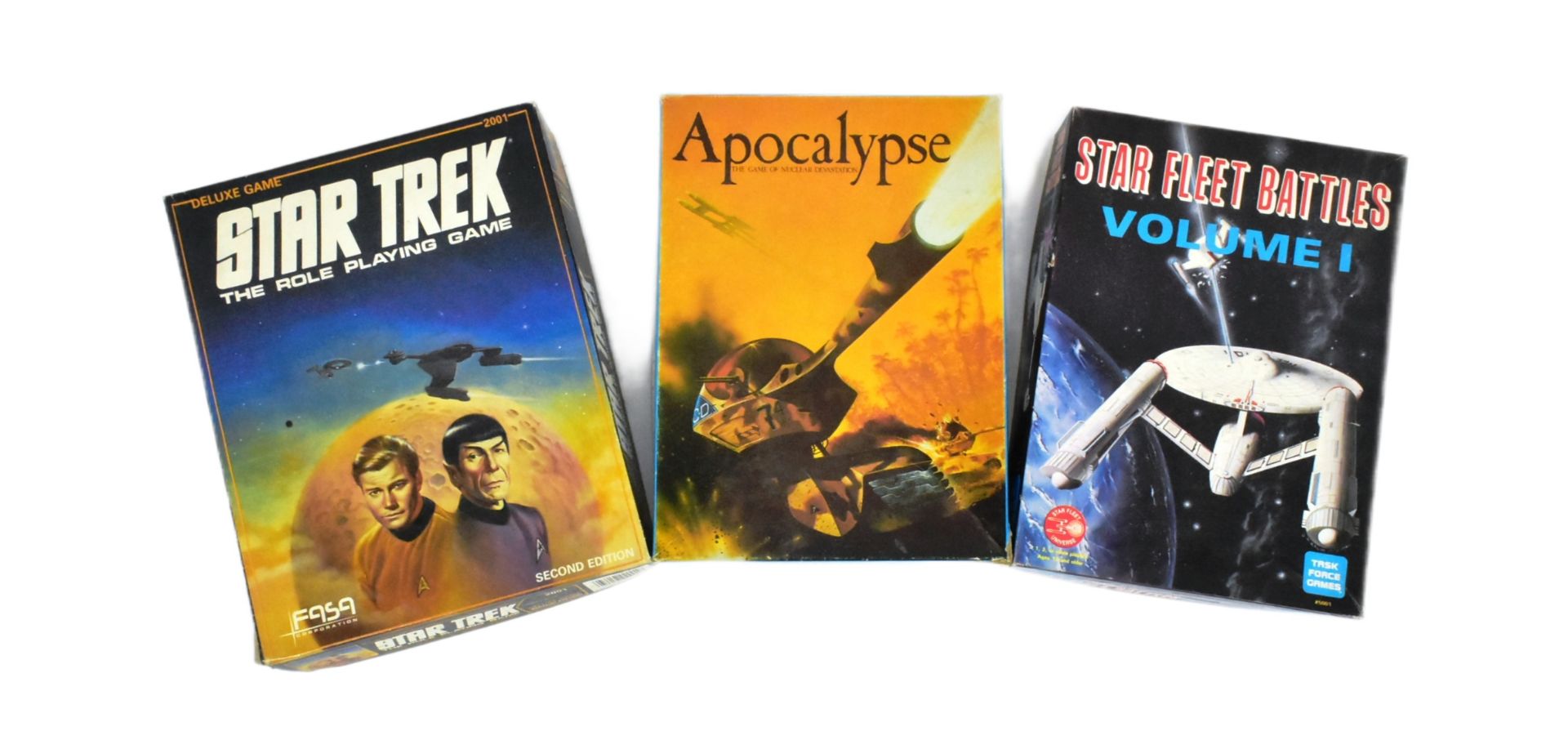 THREE VINTAGE ROLE PLAY GAMES