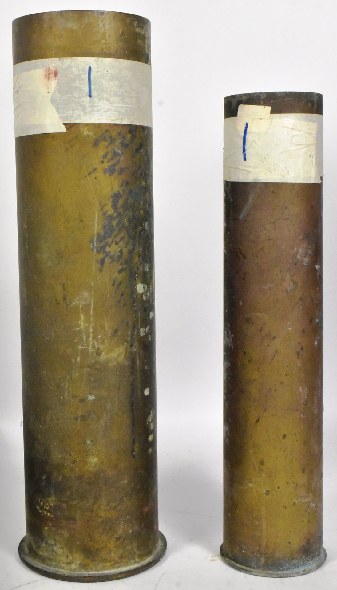 SECOND WORLD WAR BRASS ARTILLERY SHELLS - Image 4 of 5