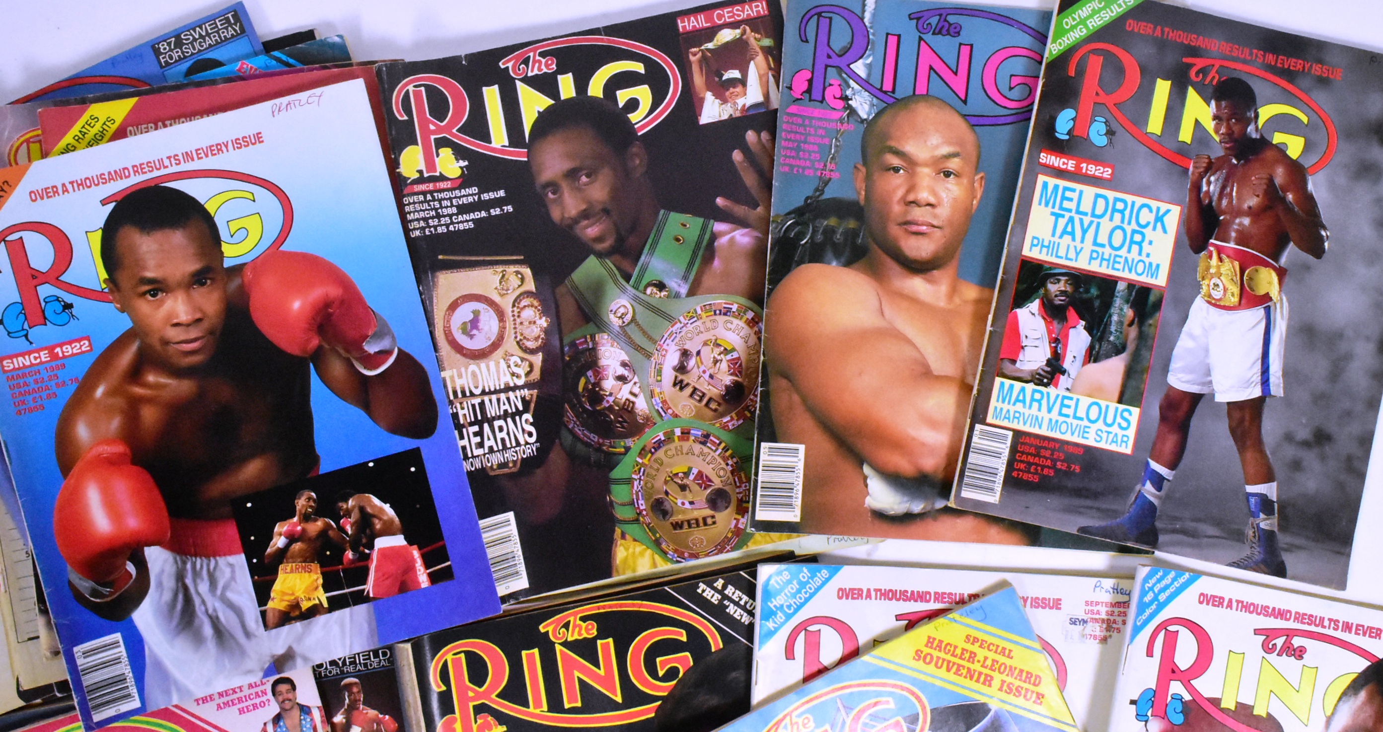 COLLECTION OF VINTAGE WRESTLING MAGAZINES - THE RING - Bild 5 aus 5