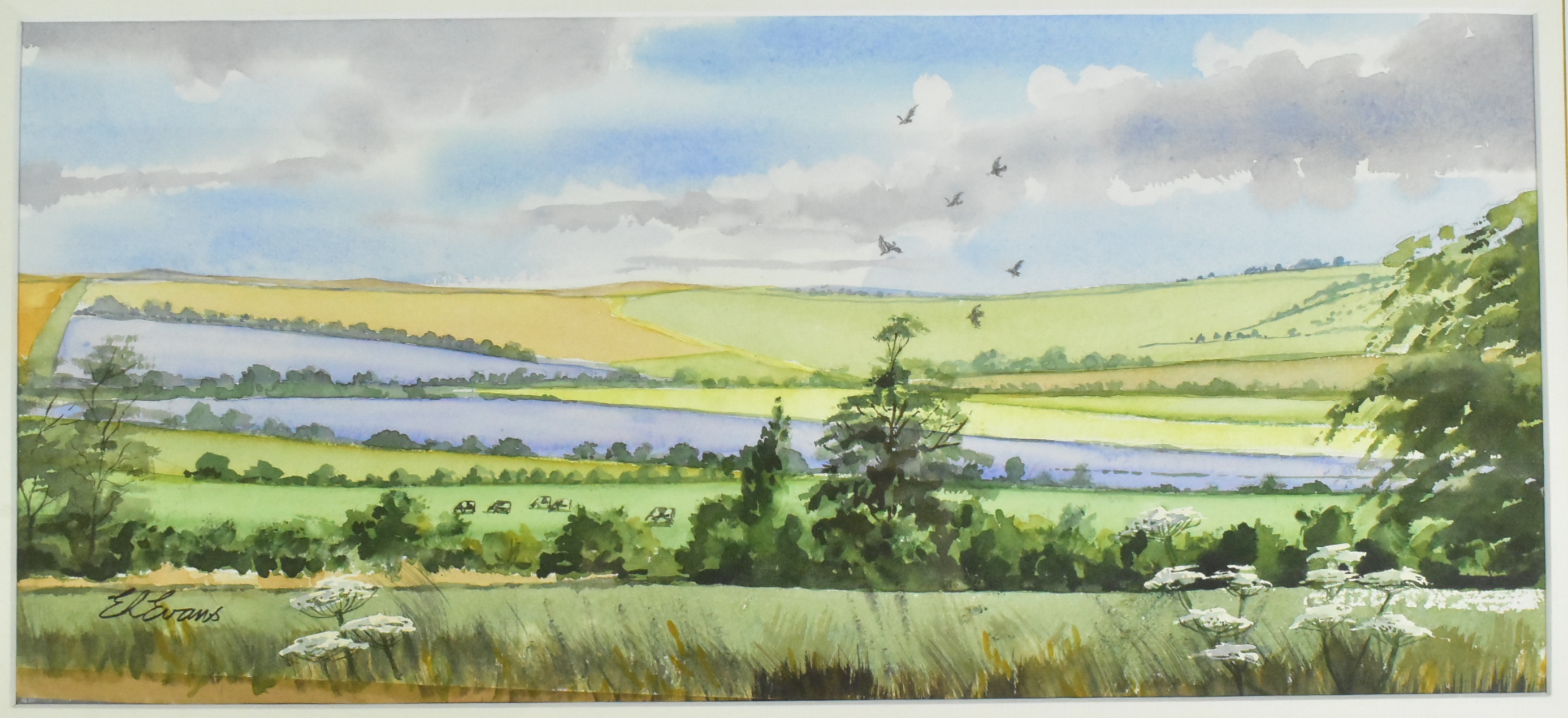 THREE PIECES OF ARTWORK RELATING TO SOUTH WEST LANDSCAPES - Image 2 of 4