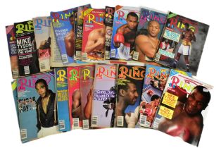 COLLECTION OF VINTAGE WRESTLING MAGAZINES - THE RING