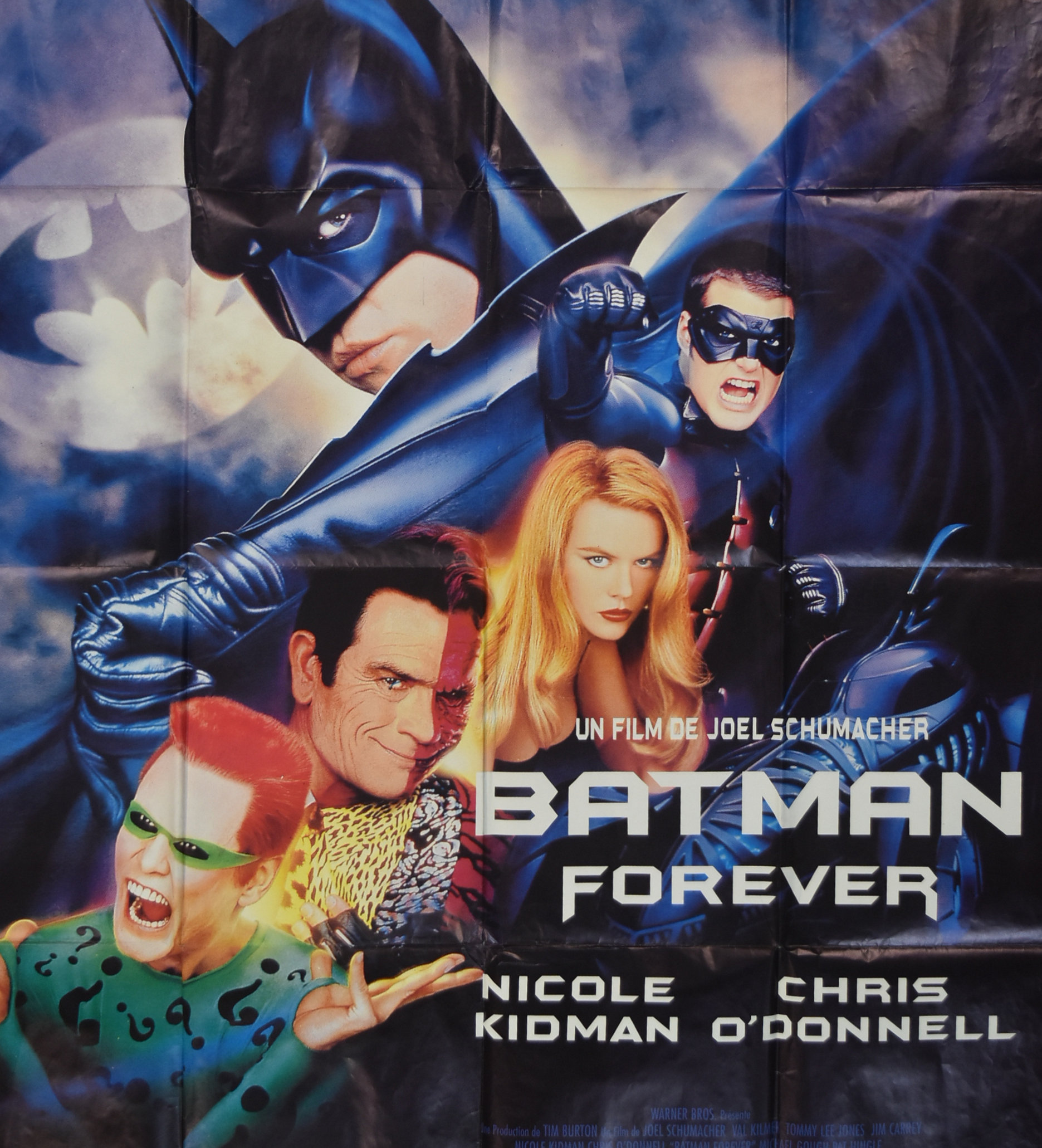 VINTAGE BATMAN FOREVER FILM LOBBY POSTER - Bild 2 aus 3