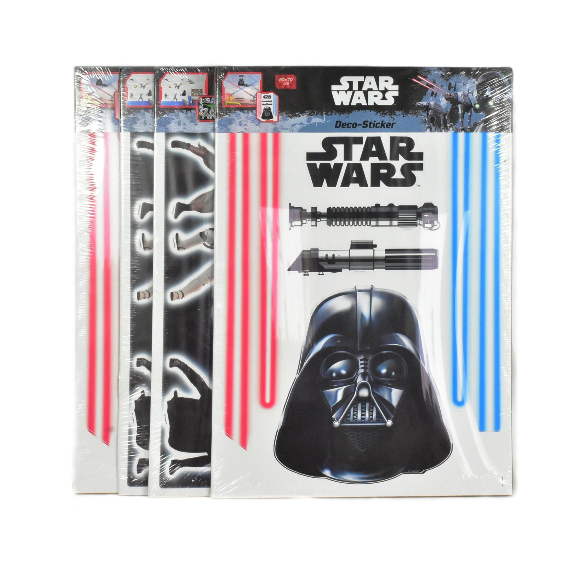 COLLECTION OF DISNEY STAR WARS DECO STICKERS