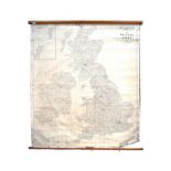 LARGE BRITISH ISLES SALE PROMOTION MAP