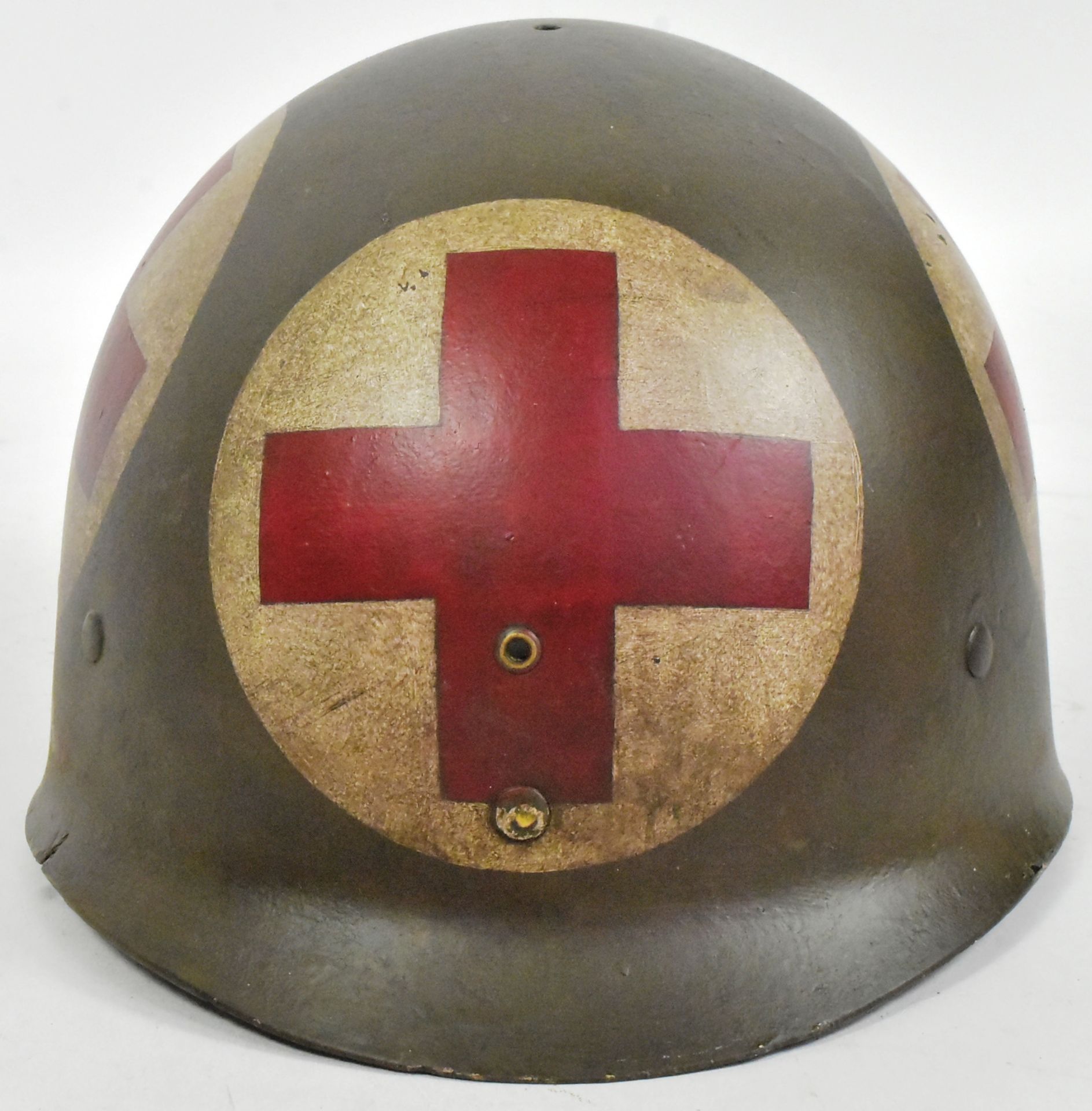 SECOND WORLD WAR UNITED STATES M1 MEDICS HELMET - LINER ONLY - Image 2 of 4