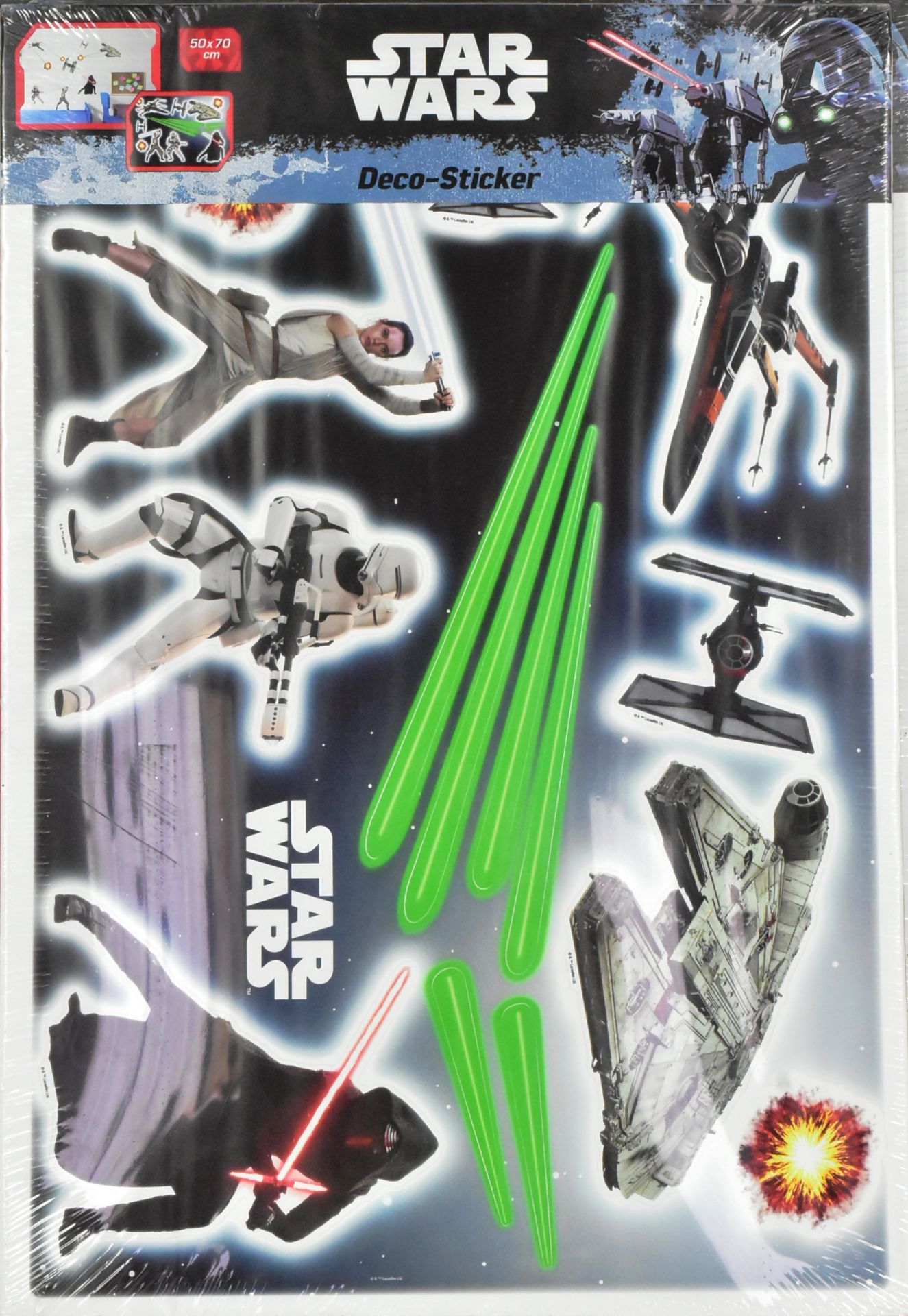 COLLECTION OF DISNEY STAR WARS DECO STICKERS - Image 3 of 3