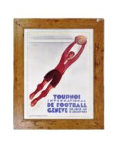 AFTER NOEL FONTANET - INTERNATIONAL FOOTBALL TOURNAMENT POSTER