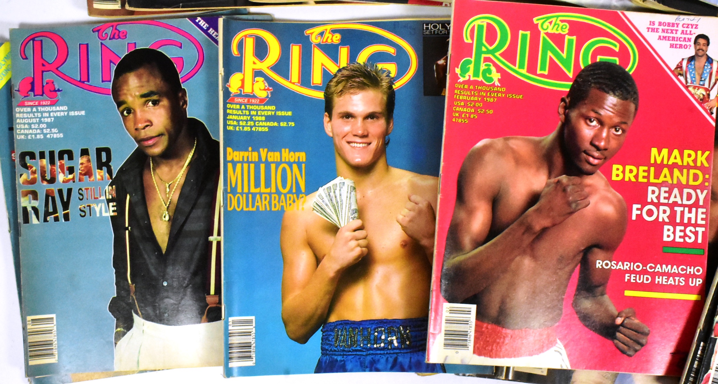 COLLECTION OF VINTAGE WRESTLING MAGAZINES - THE RING - Bild 3 aus 5