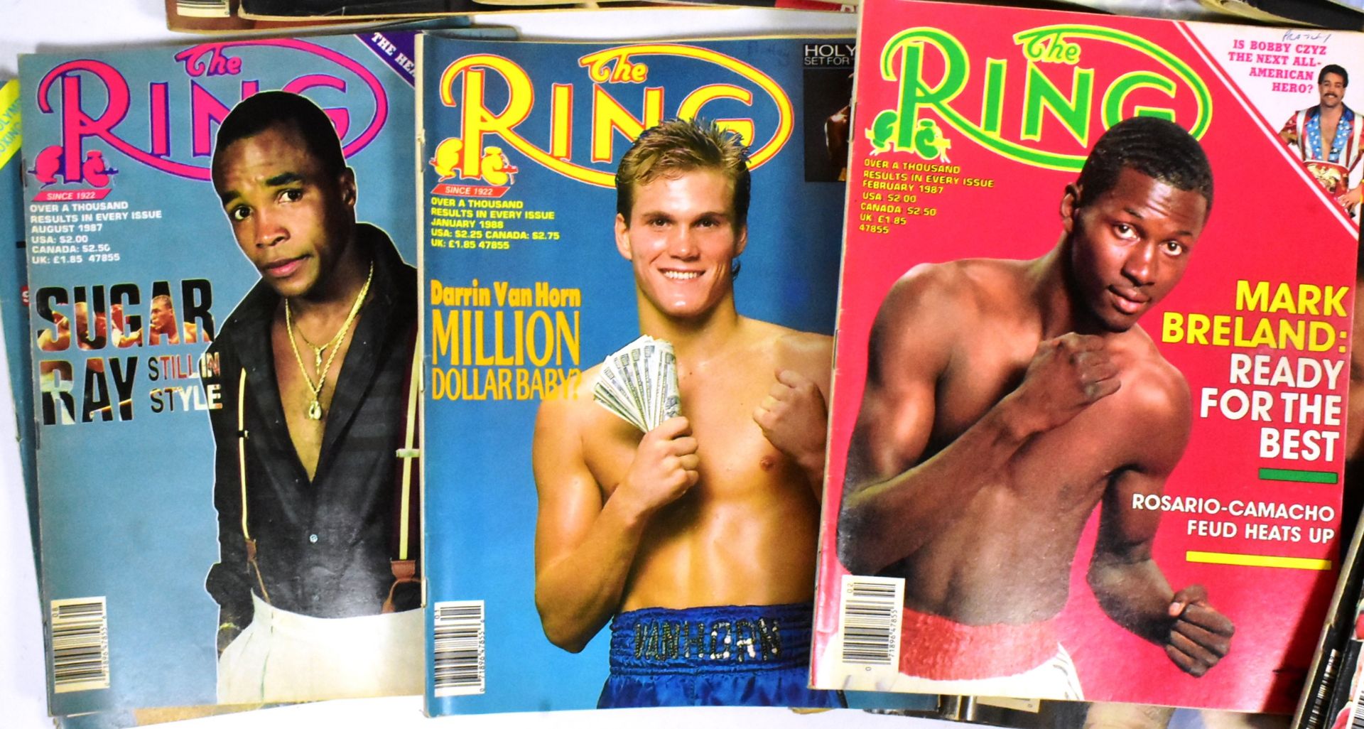 COLLECTION OF VINTAGE WRESTLING MAGAZINES - THE RING - Image 3 of 5