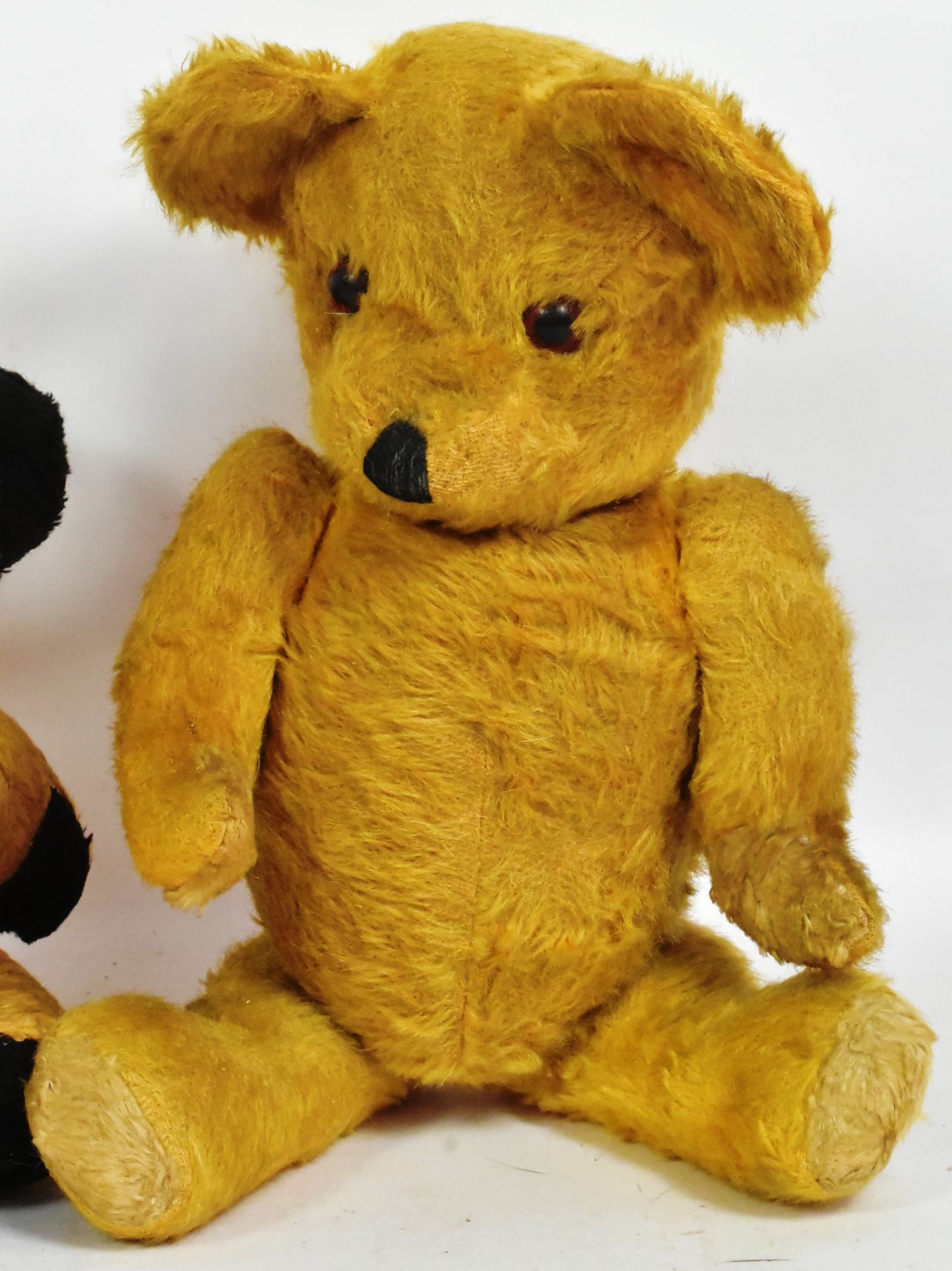 TWO VINTAGE SOFT TOY TEDDY BEARS - Image 3 of 4