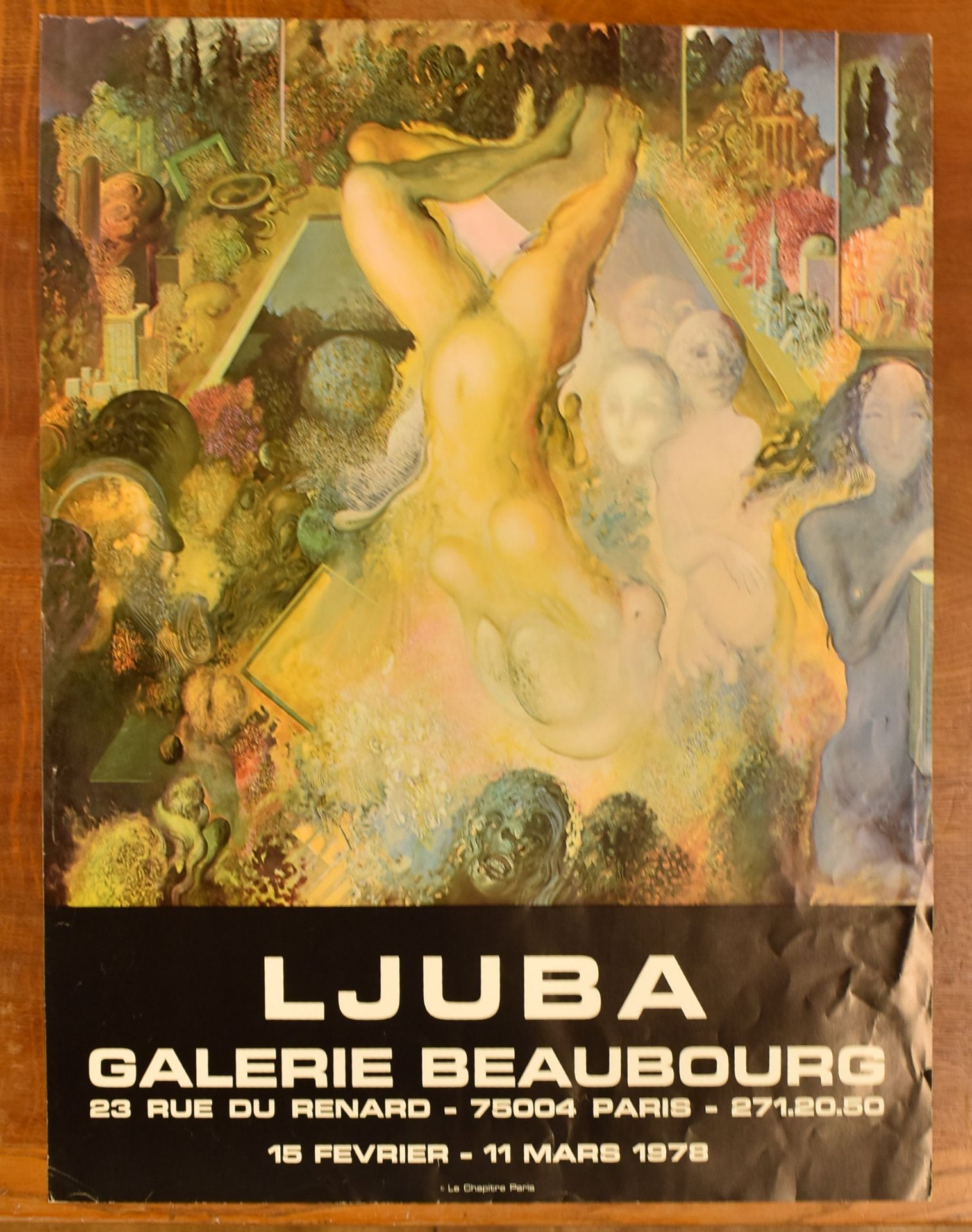 TWO VINTAGE FRENCH EXHIBITION FULL COLOUR POSTERS - Image 10 of 13