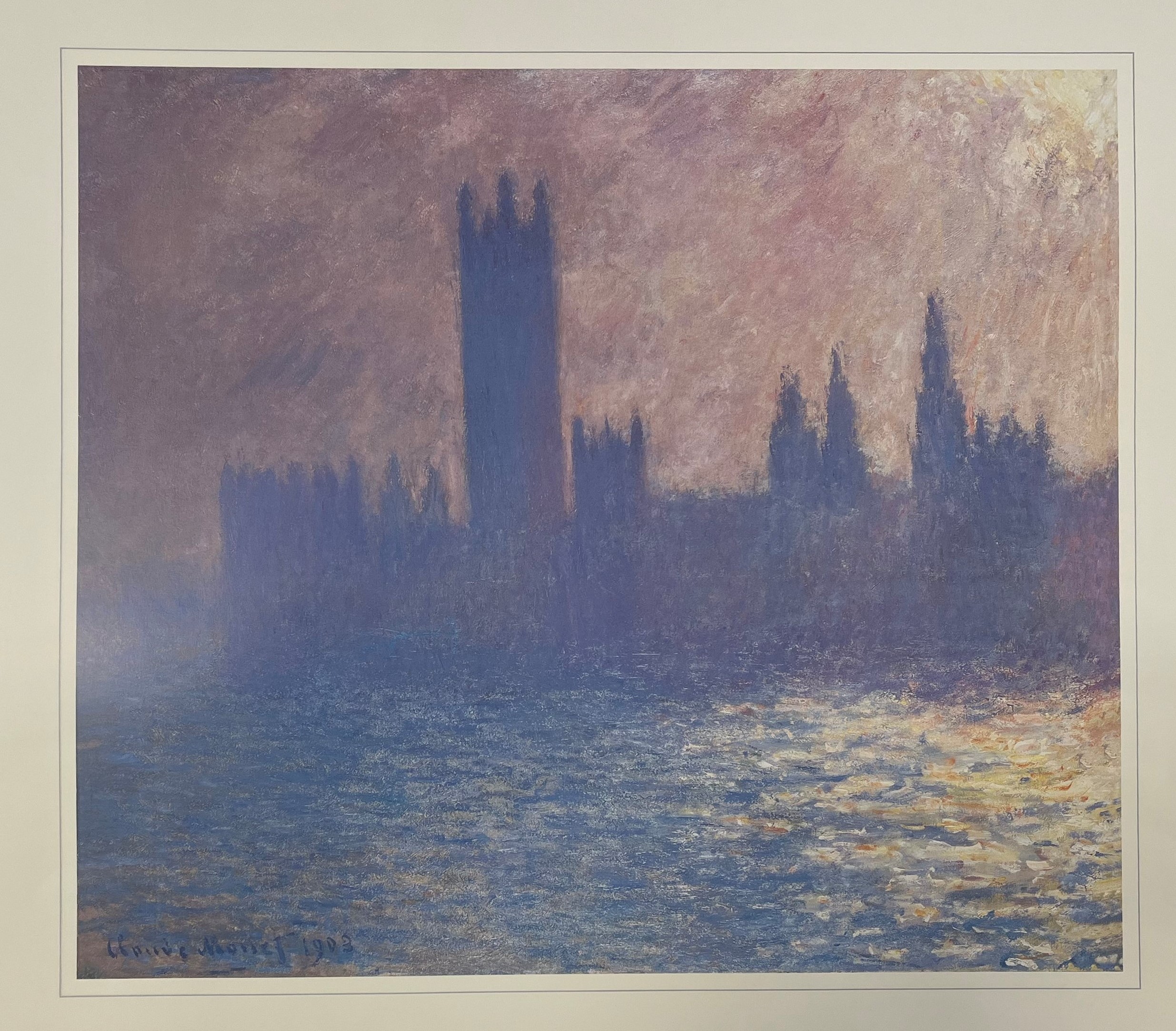 AFTER CLAUDE MONET - SELECTION OF MUSEUM POSTERS (7) - Image 15 of 22