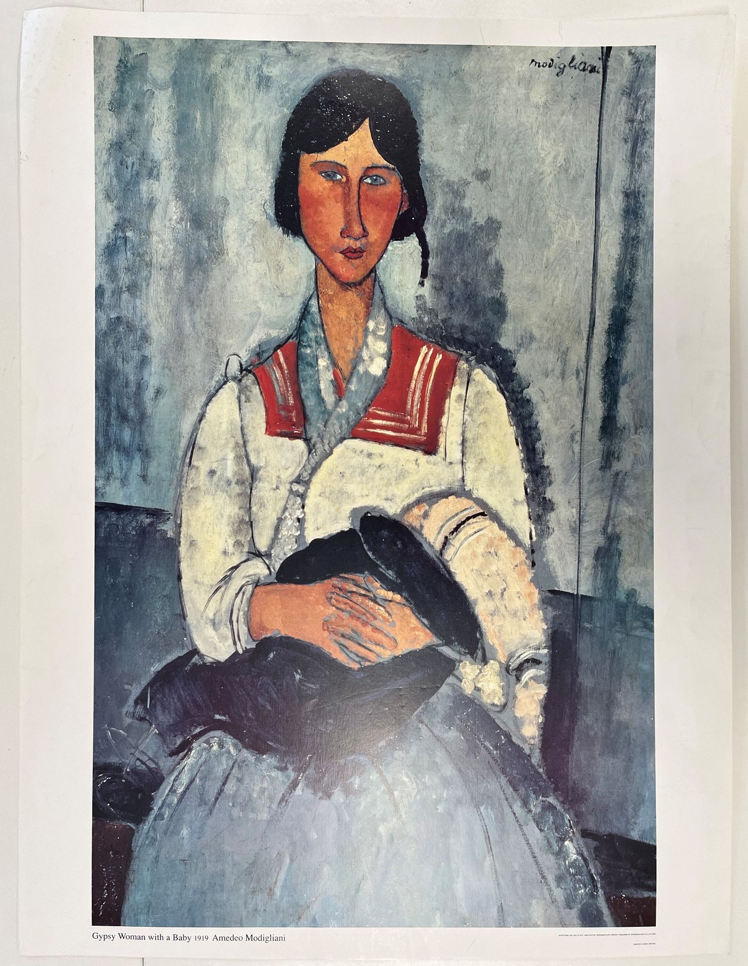 THREE GALLERY POSTERS AFTER FRIDA KAHLO & AMEDEO MODIGLIANI - Bild 7 aus 9