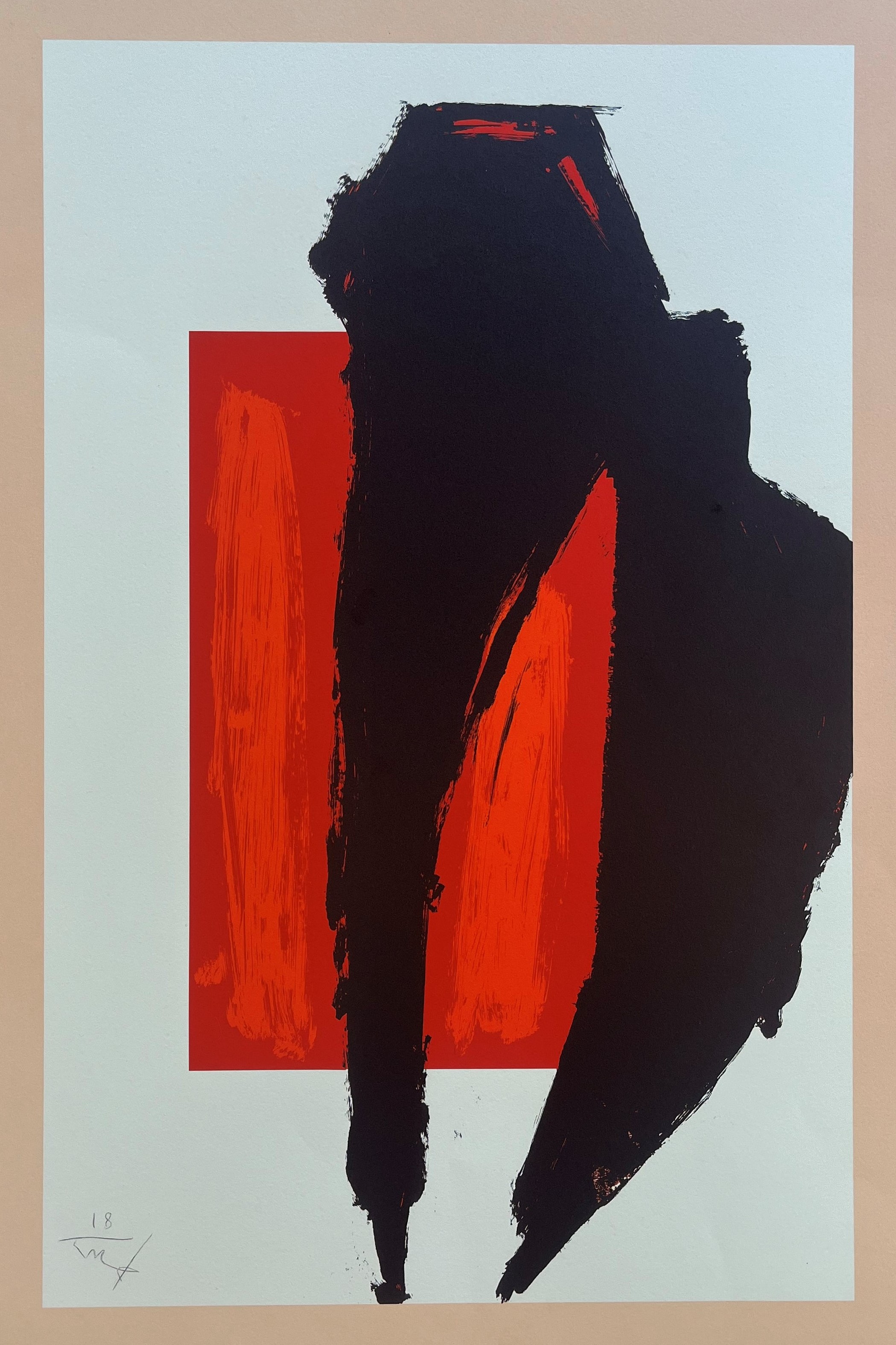 R.MOTHERWELL/A.TAPIES/HANS HOFMANN - EXHIBITION POSTERS (3) - Image 3 of 10