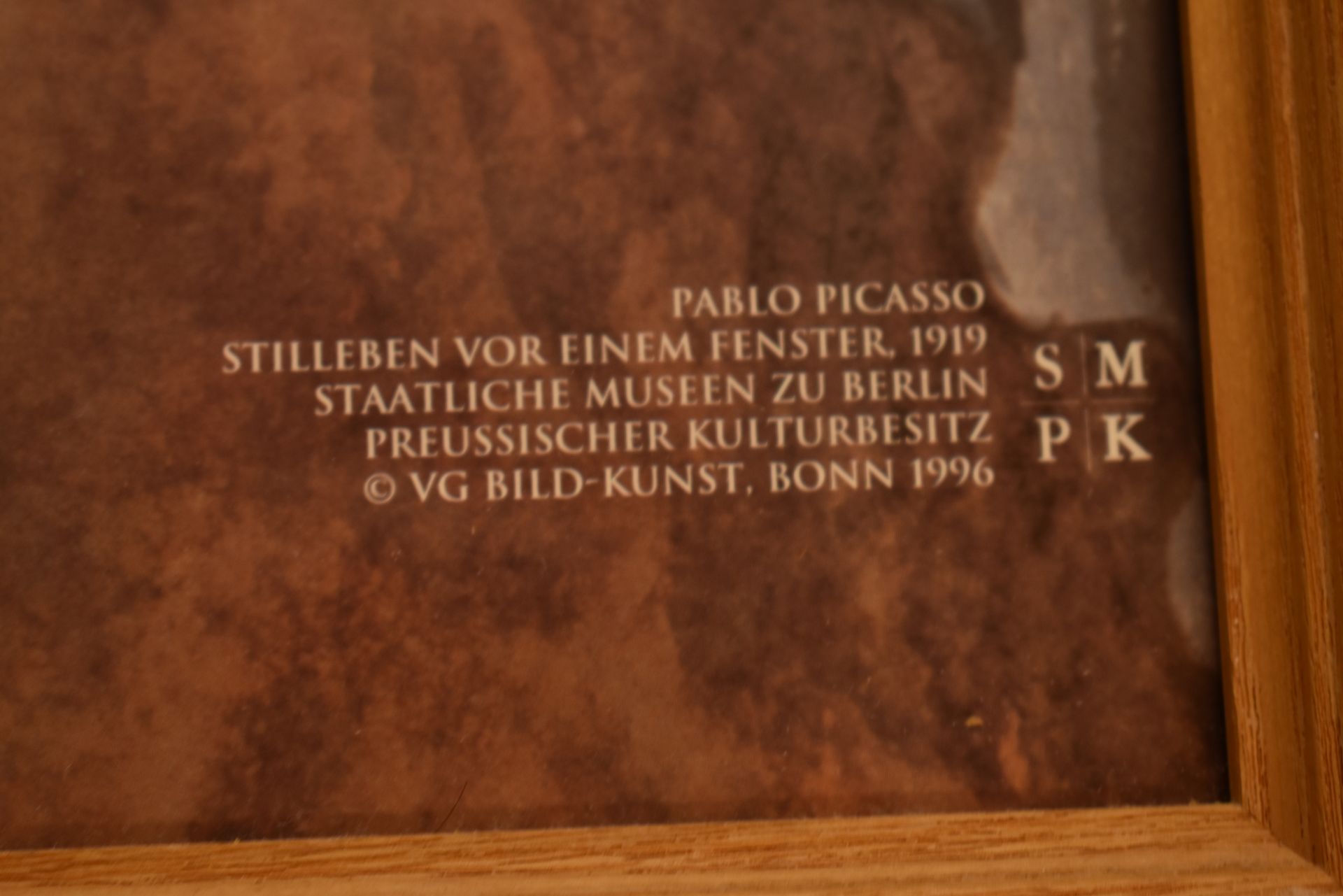 PICASSO - 1996 STAATLICHE MUSEEN SU BERLIN EXHIBITION POSTER - Image 4 of 4