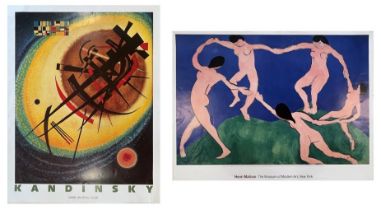 HENRI MATISSE & WASSILY KANDINSKY - TWO FULL COLOUR POSTERS