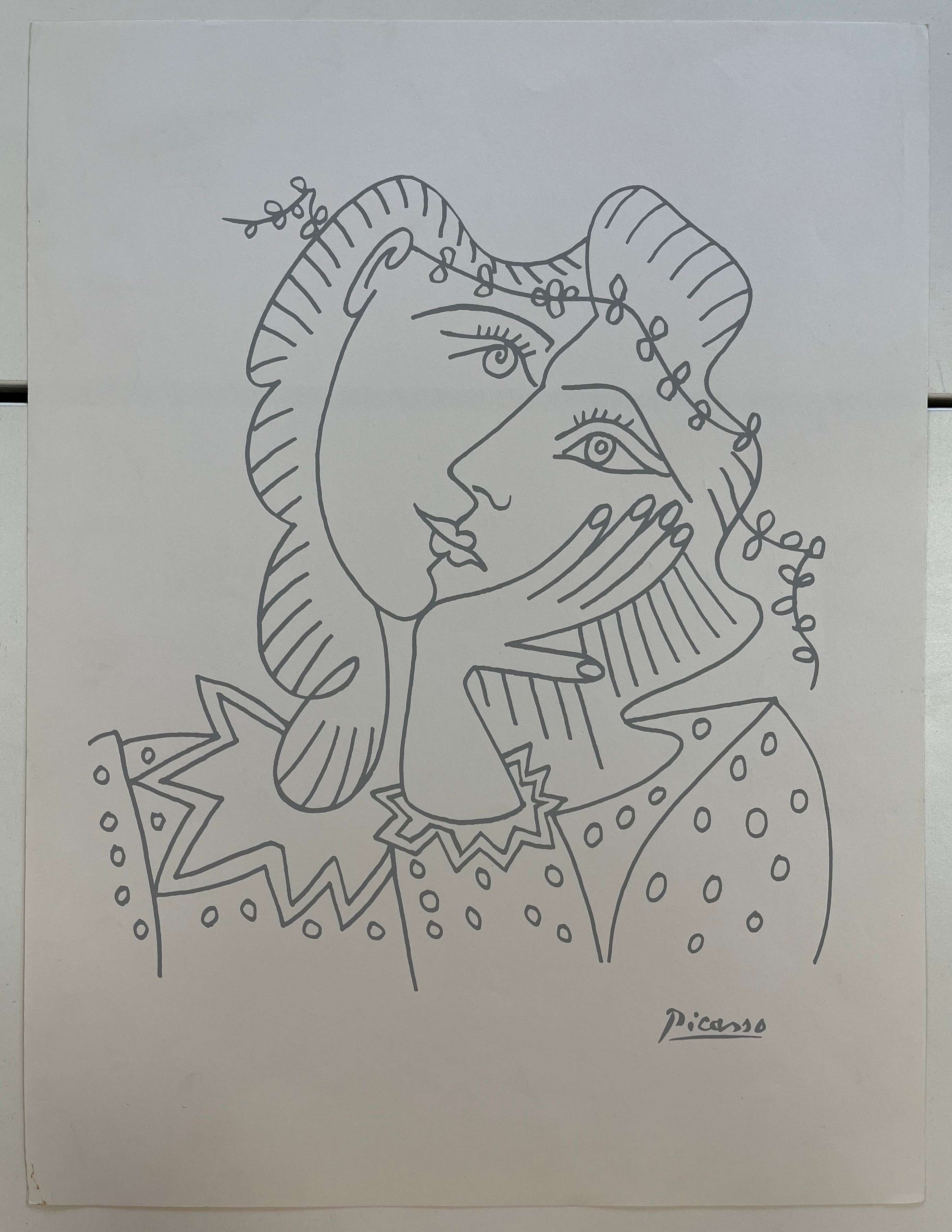 FIVE VINTAGE SERIGRAPHS & LITHOGRAPHS AFTER PABLO PICASSO - Image 10 of 16