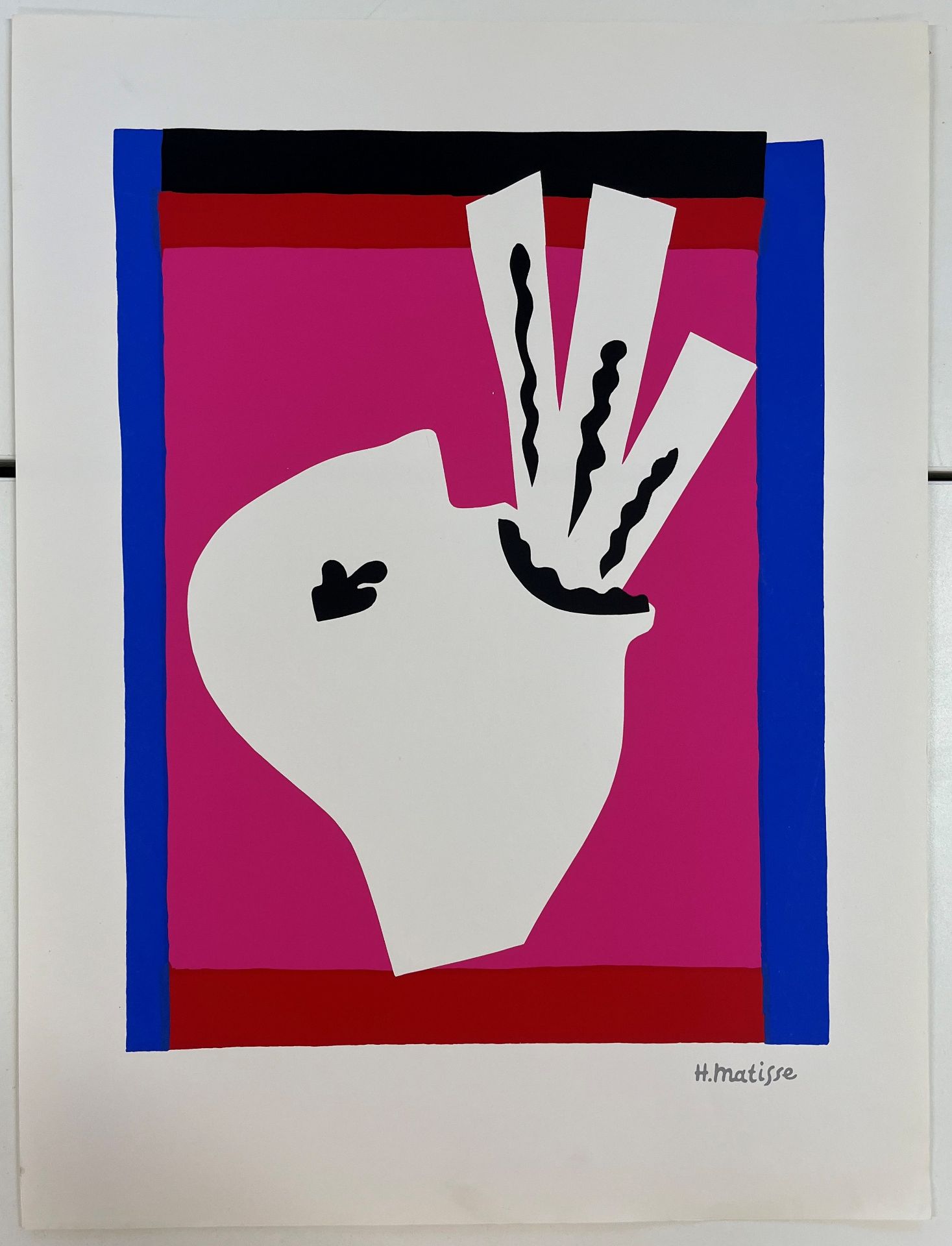 SIX VINTAGE LITHOGRAPHS ON PAPER AFTER HENRI MATISSE - Bild 10 aus 19